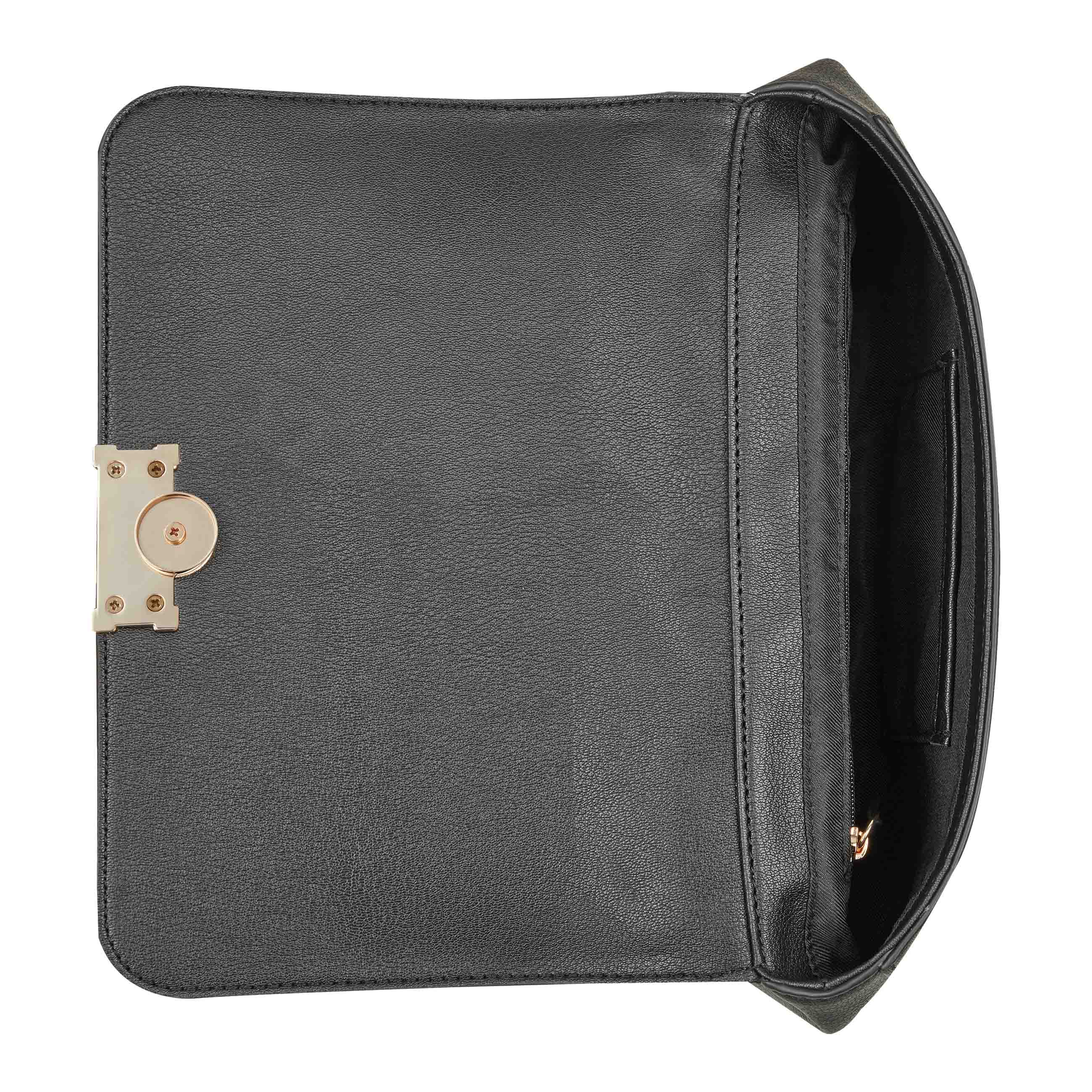 Mylah Woven Flap Chain Convertible Crossbody